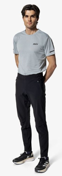 Swix Pace Pants miesten juoksuhousut musta - Miesten juoksuvaatteet - 10043-23-10000 - 1