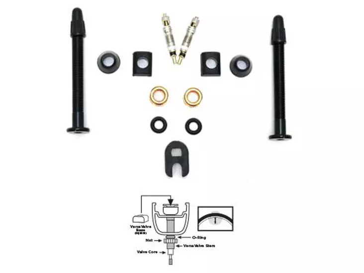 Orange Seal Tubeless venttiilisarja 32mm - Pyörän renkaat ja kiekot - 810026605000 - 1