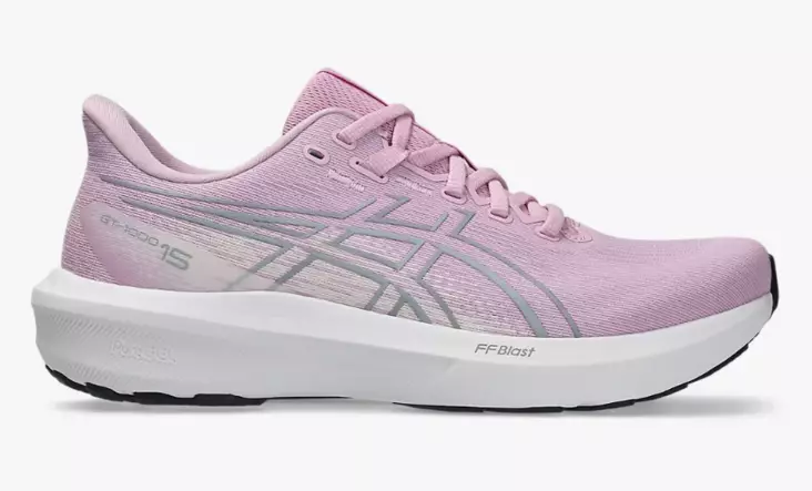 Asics GT-1000 15 naisten juoksukengät vaalea lila/valkoinen - Naisten juoksukengät - 1012B994-700 - 1