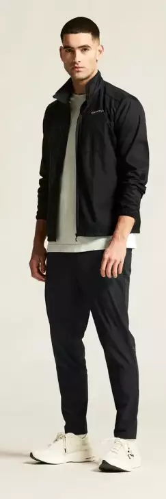 Craft Essence Training Pants 3 miesten treenihousut musta - Miesten treenivaatteet - C17488-9990 - 1