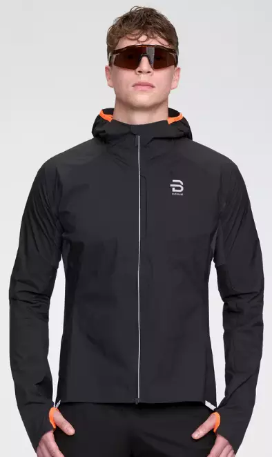 Dahlie Jacket Advance Light miesten juoksutakki musta - Miesten juoksuvaatteet - 333965-99900 - 1