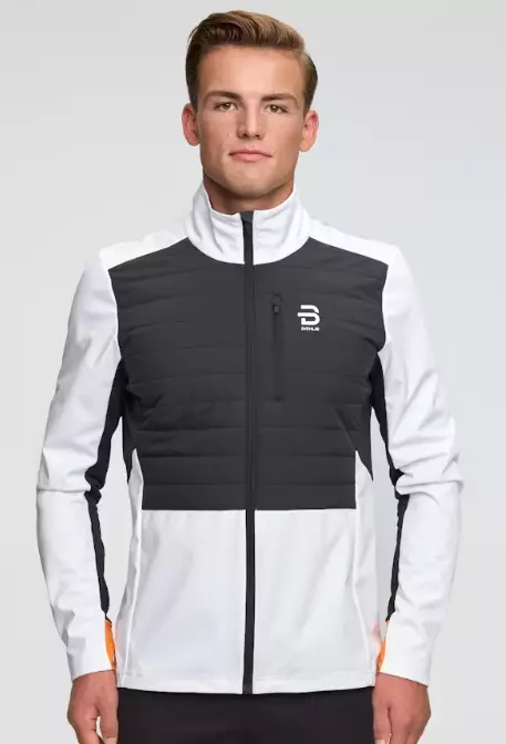 Dahlie Jacket Evolve miesten hiihtotakki valkoinen - Miesten hiihtovaatteet - 334135-10000 - 1