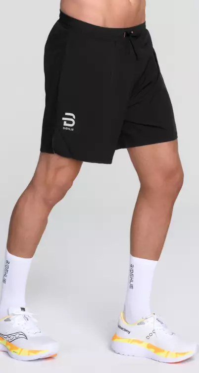 Dahlie Shorts Tempo miesten juoksushortsit musta - Miesten juoksuvaatteet - 334038-99900 - 1