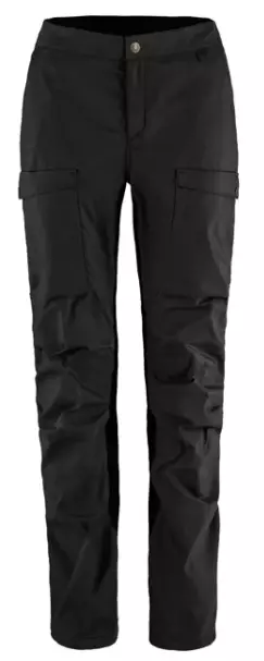 Fjällräven Abisko Hybrid Trail Trousers musta - Naisten urheiluhousut - 14200142-550 - 1