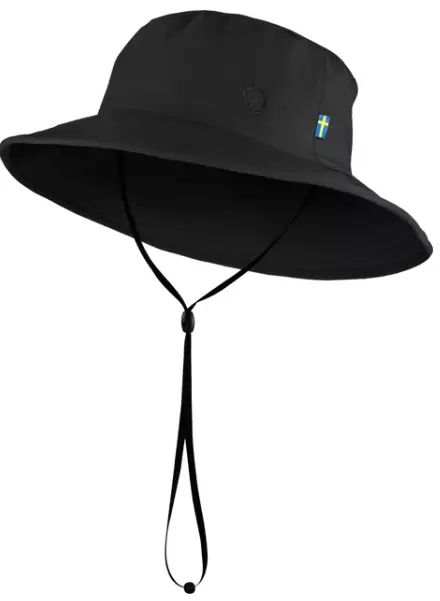 Fjällräven Abisko Sun Hat hattu musta - Pipot, lippikset ja pannat - F77406-550 - 1