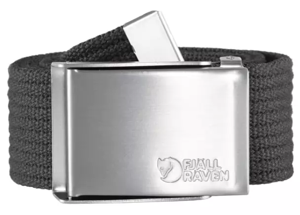 Fjällräven Canvas Belt vyö tummanharmaa - Tarvikkeet ja hoitotuotteet - 7392158678570 - 1