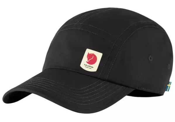 Fjällräven High Coast Lite Cap lippalakki musta - Pipot, lippikset ja pannat - F78150-550 - 1