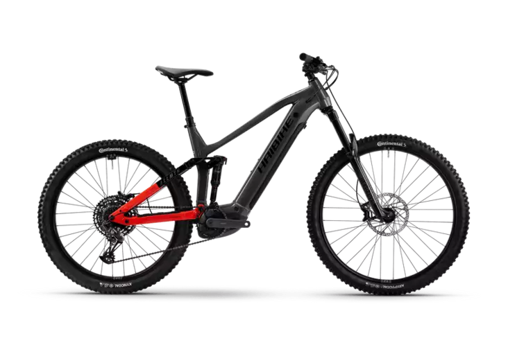 Haibike Allmtn 4 sähkömaastopyörä 2026 silver/red/black - Sähkömaastopyörät - 405462418310 - 1