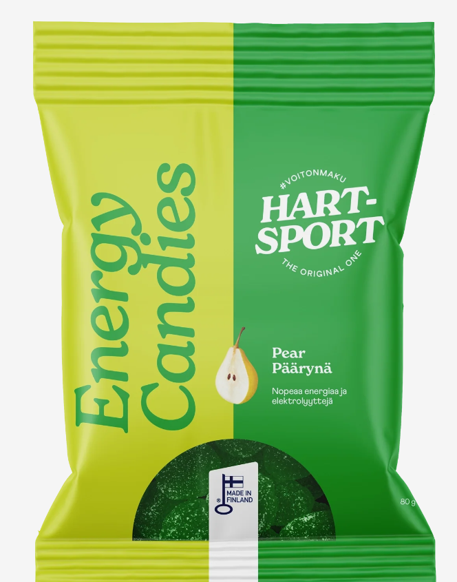 Hartsport energiakarkkipussi päärynä - Lisäravinteet - 6430077254640 - 1