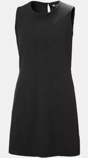 Helly Hansen Thalia Sleeveless Dress naisten kesämekko musta - Naisten shortsit, caprit ja hameet - 54558-990 - 1