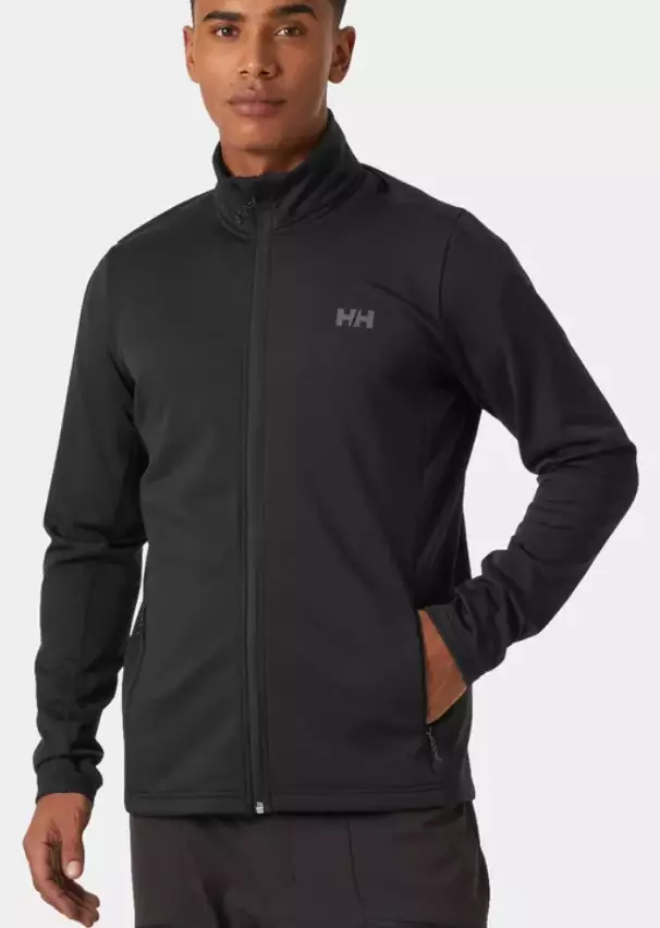 Helly Hansen Versalite Fleece Jacket miesten välitakki musta - Miesten urheilutakit ja puvut - 49548-990 - 1