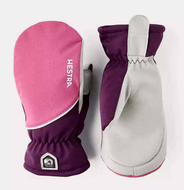 Hestra Jr XC Tracker Mitt lasten hiihtorukkaset pinkki/violetti - Urheiluhanskat - 3004411-920970 - 1