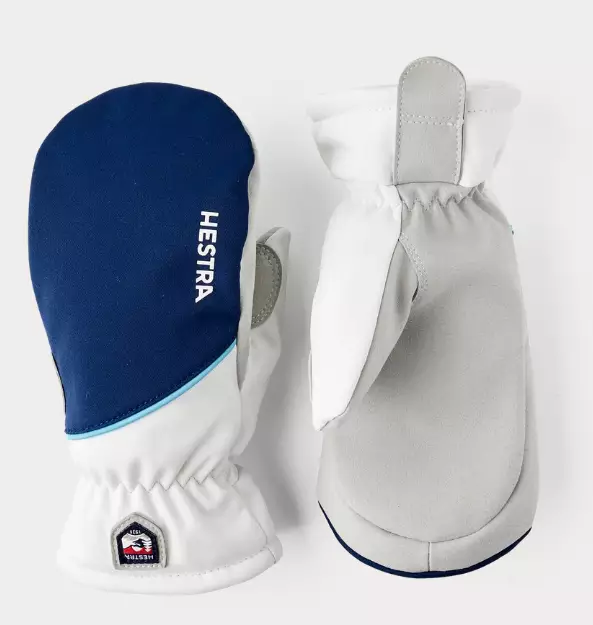 Hestra Jr XC Tracker Mitt lasten hiihtorukkaset tummansininen/valkoinen - Urheiluhanskat - 3004411-280030 - 1