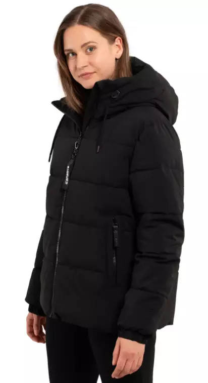 Icepeak Adaman naisten talvitakki musta - Naisten takit ja puvut - 853021457-990 - 1