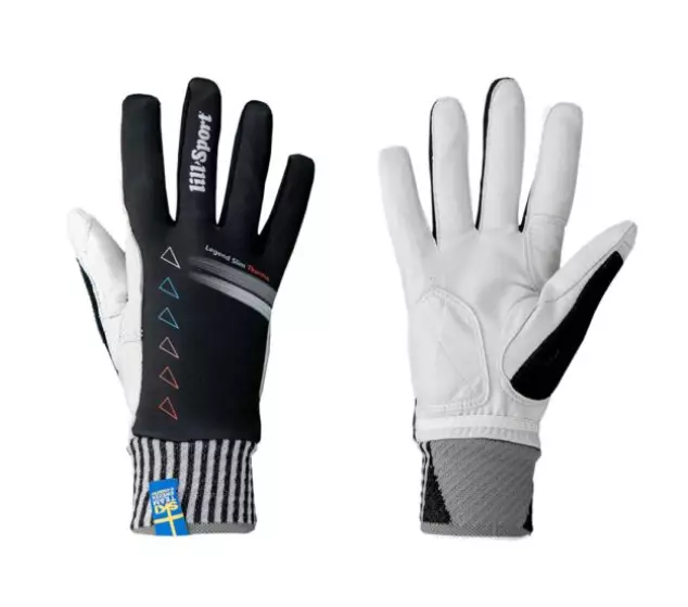 Lillsport Legend Thermo Slim hiihtohanskat musta - Urheiluhanskat - 0409-00 - 1