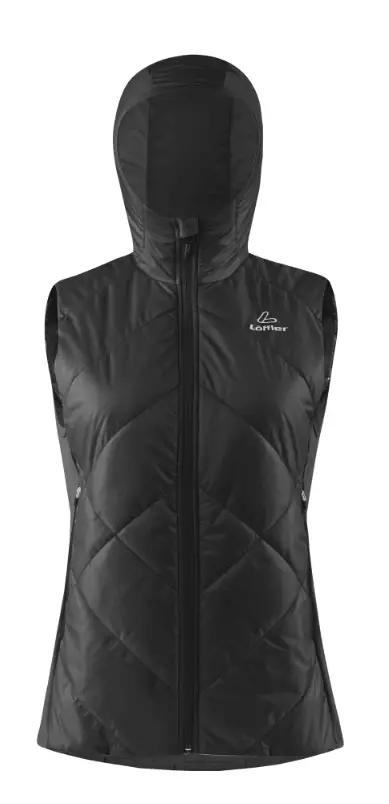 Löffler Hooded Vest PL60 naisten hiihtol - Naisten hiihtovaatteet - 28369-990 - 1