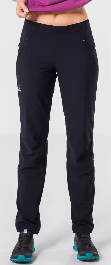 Löffler Pull-On Trekking Pants naisten ulkoiluhousut musta - Naisten urheiluhousut - 28832-990 - 1