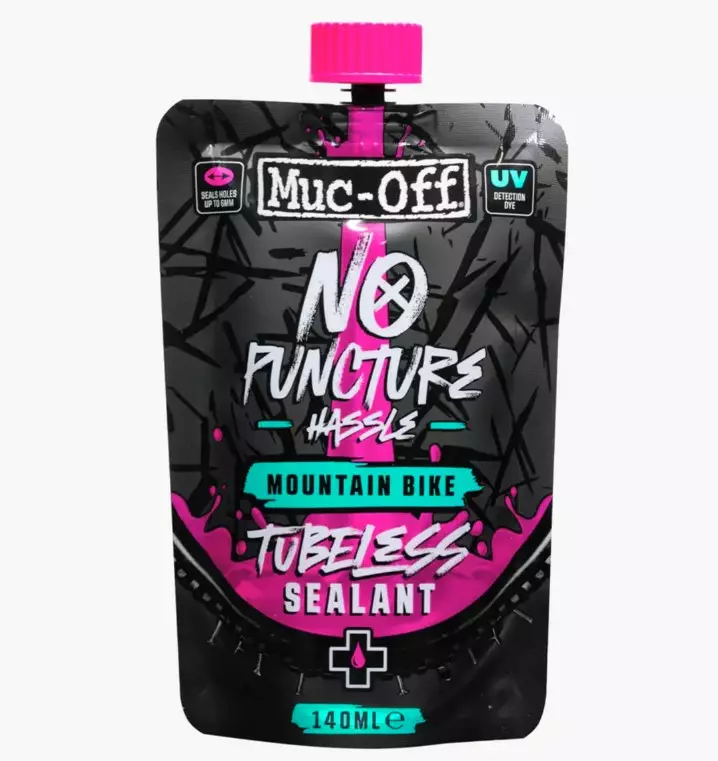 Muc-Off Tubeless neste MTB 140ml - Pyörän renkaat ja kiekot - 5037835821000 - 1