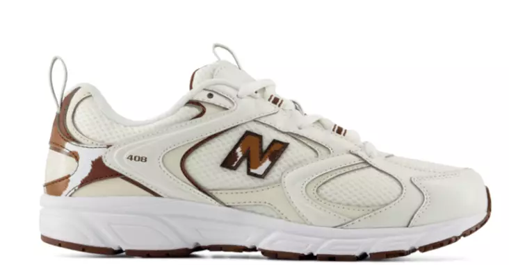 New Balance 408 vapaa-ajan kengät valkoinen/ruskea - Naisten tennarit - 1990631390 - 1