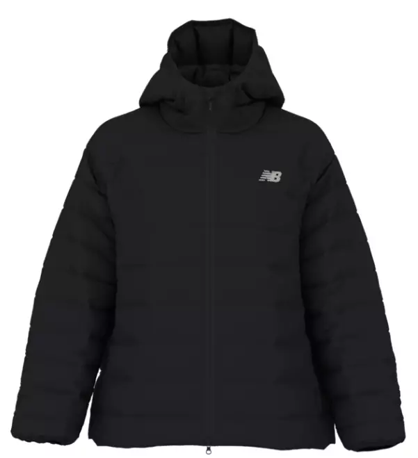 New Balance Sport Essentials Hooded Puffer naisten talvitakki musta - Naisten takit ja puvut - 1986861070 - 1