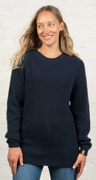 North Outdoor Kinos naisten merinovillapaita indigonsininen - Naisten urheilupaidat ja hupparit - 64384421600 - 1