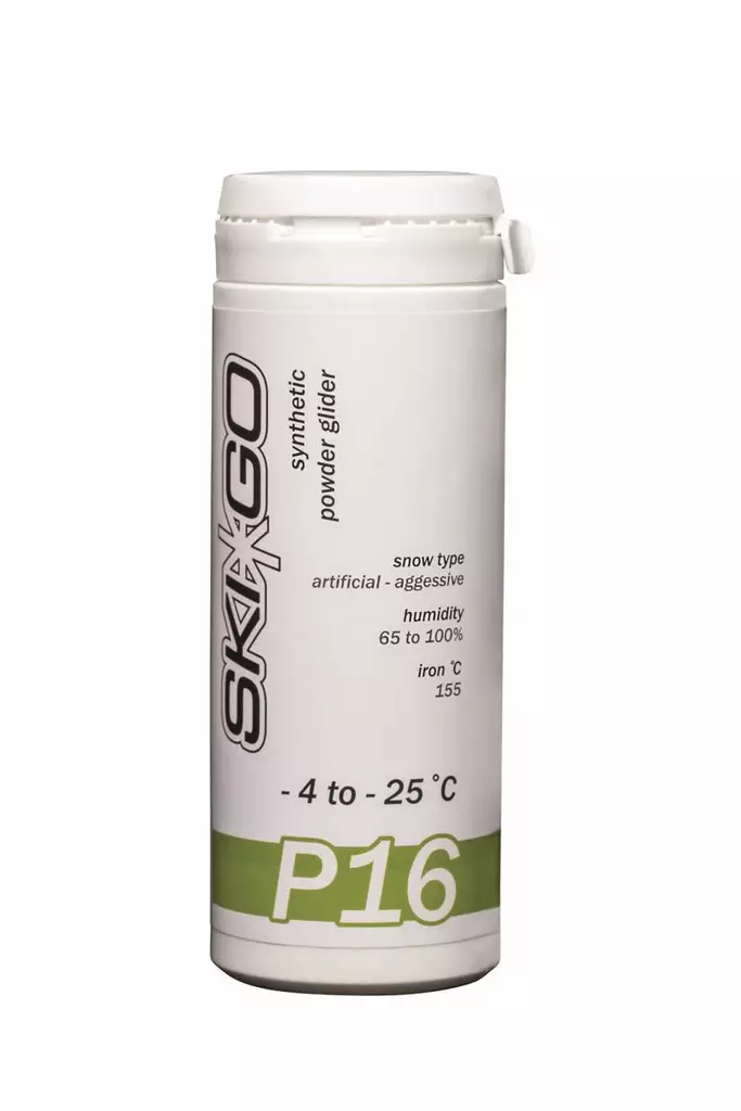 Skigo P16 kovettajapulveri -4..-25 - Luistopulverit ja napit - 7393753639010 - 1
