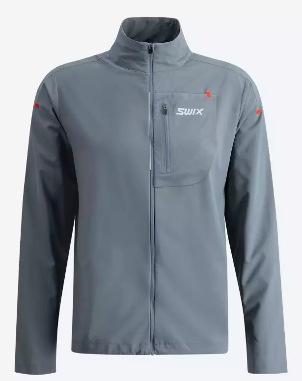 Swix 30K Jacket miesten juoksutakki harmaa - Miesten treenivaatteet - 10331-26-12550 - 1