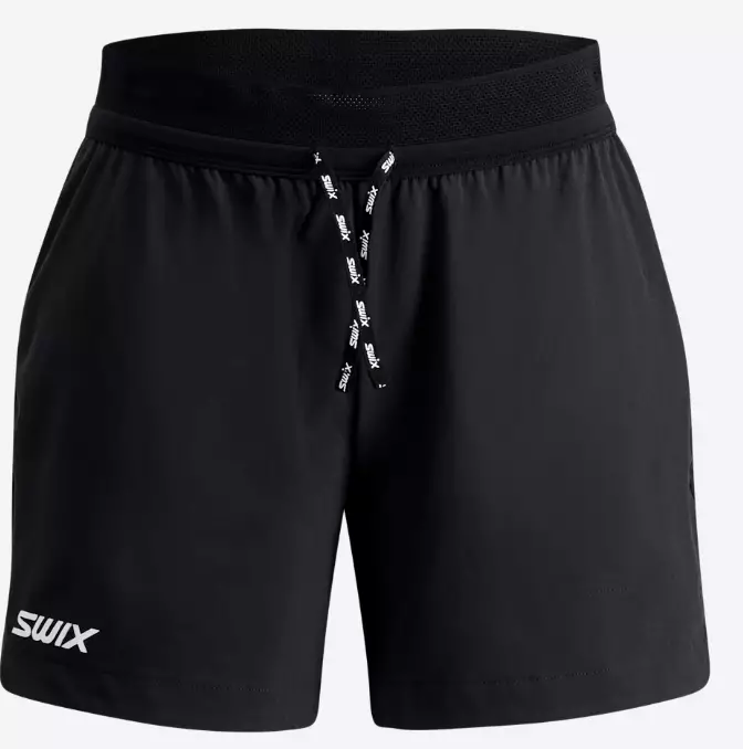Swix Force Shorts 5inch naisten treenishortsit musta - Naisten treenivaatteet - 10346-26-10120 - 1