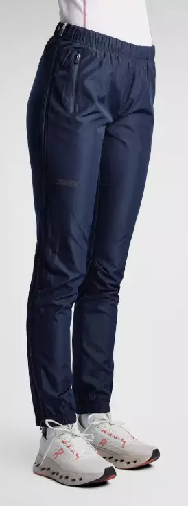 Swix Infinity Hybrid Wind Full Zip pants naisten hiihtohousut tummansininen - Naisten hiihtovaatteet - 10133-24-75100 - 1