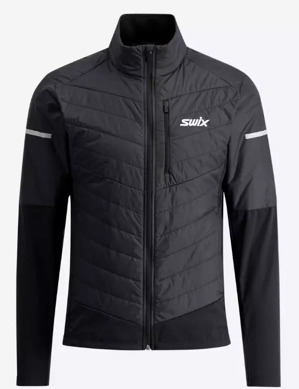 Swix Nordic Warm Hybrid jacket miesten hiihtotakki musta - Miesten hiihtovaatteet - 10081-25-10120 - 1