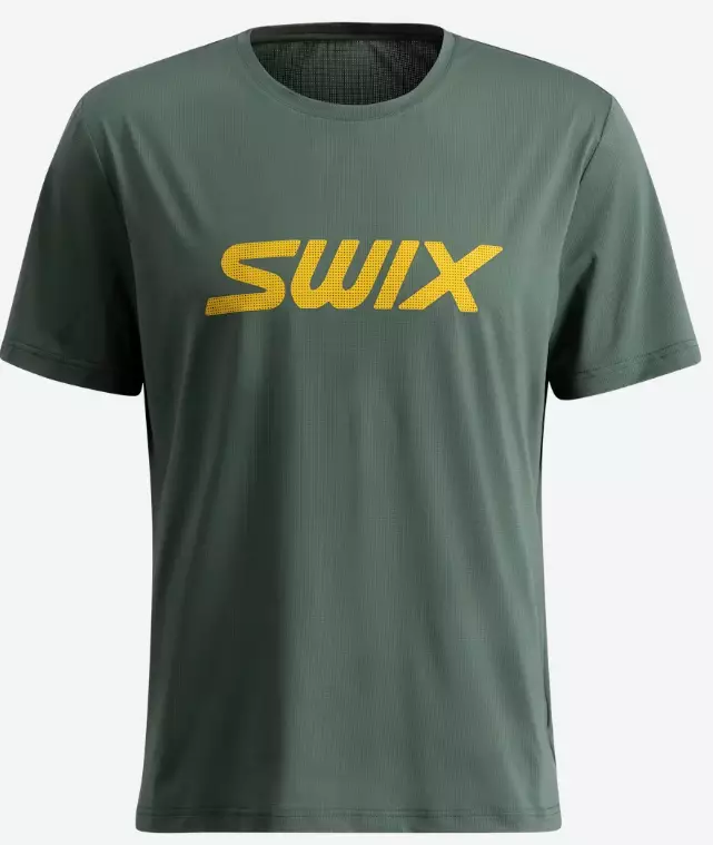 Swix Relay Tee miesten treenipaita vihreä - Miesten treenivaatteet - 10356-26-20600 - 1