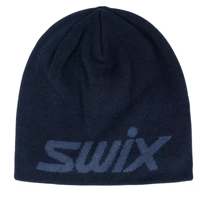 Swix Wool Logo Beanie pipo tummansininen - Pipot, lippikset ja pannat - 14031-25-75100 - 1