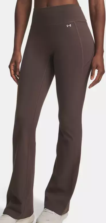 Under Armour Motion Boot Cut naisten treenihousut ruskea - Naisten treenivaatteet - 6013787-200 - 1