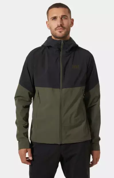 Helly Hansen Blaze Softshell Hood miesten ulkoilutakki utility green - Miesten takit - 41-41-63286-431 - 1