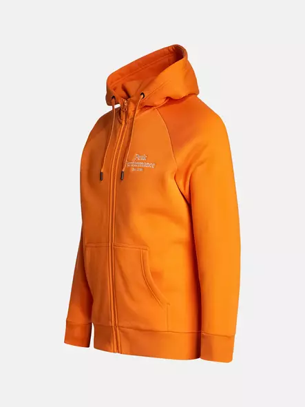 Peak Performance Original Zip Hood miesten hupparitakki orange flare - Miesten paidat ja yläosat - 41-41-73332693761 - 2