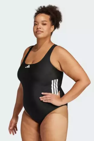 Adidas 3S BLD naisten uimapuku musta/valkoinen - Naisten uima-asut - JN8151 - 1