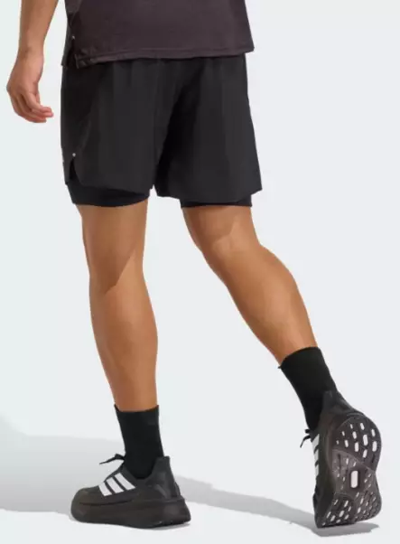 Adidas Adi365 Run Ess 2in1 miesten juoksushortsit musta - Miesten juoksuvaatteet - KA4331 - 2