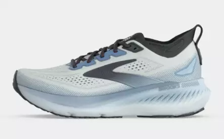Brooks Glycerin GTS 23 juoksukengät valkoinen/vaaleansininen - Miesten juoksukengät - 1953948971 - 1