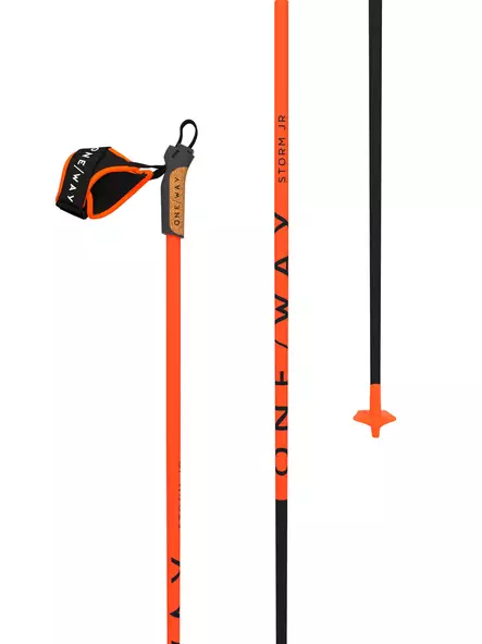 One Way Storm JR hiihtosauvat neon flame - Hiihtosauvat - 900297320621 - 1