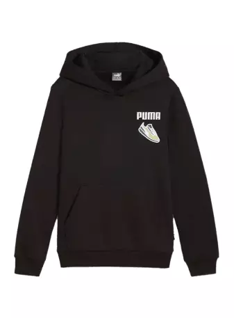 Puma ESS+ Logo Holiday Hoodie lasten huppari musta -  - 41-41-628018-01 - 1
