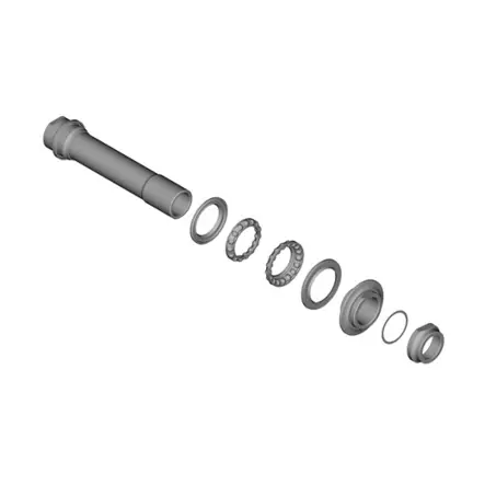 Shimano HB-MT400-B napa-akseliyksikkö - Pyörän renkaat ja kiekot - 4550170507381 - 1