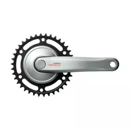 SHIMANO NEXUS Kampisarja FC-C6000 Square (Napavaihde) 170,0 mm 38T Hopea - Pyörän vaihteisto - 4550170529741 - 1