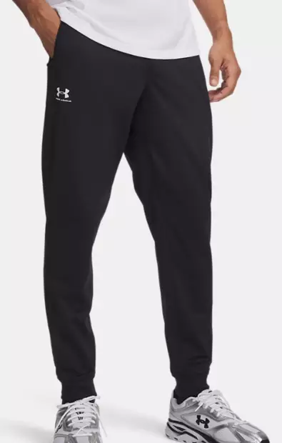 Under Armour Sportstyle Tricot Jogger miesten verkkahousut musta - Miesten urheiluhousut - 1290261-001 - 1
