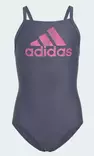 Adidas Big Logo Suit lasten uimapuku shanav - Lasten uima-asut ja uimahousut - IC7691 - 1