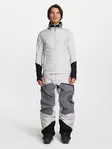 Peak Performance Rider Hybrid Zip Hood miesten hybriditakki smoke - Miesten urheilutakit ja puvut - 73332692591 - 2