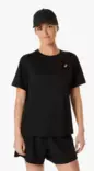 Asics Core SS Top naisten juoksupaita musta - Naisten juoksuvaatteet - 2012D170-001 - 1