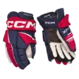 CCM Tacks XF80 JR jääkiekkohanskat navy/ - Jääkiekkohanskat - 19152081801 - 1