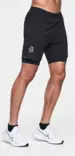 Dahlie Shorts Run 365 miesten juoksushortsit musta - Miesten juoksuvaatteet - 333663-99901 - 1