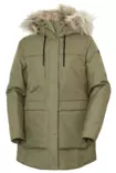 Helly Hansen Coastal Parka naisten parkatakki vihreä - Naisten takit ja puvut - 54012-421 - 1