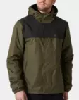 Helly Hansen Vancouver Fleece Lined miesten ulkoilutakki tummanvihreä - Miesten urheilutakit ja puvut - 54269-431 - 1